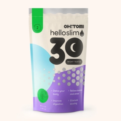 OH!TOMI Teatox Hello Slim Night Teatox 30szt. na 30 dni